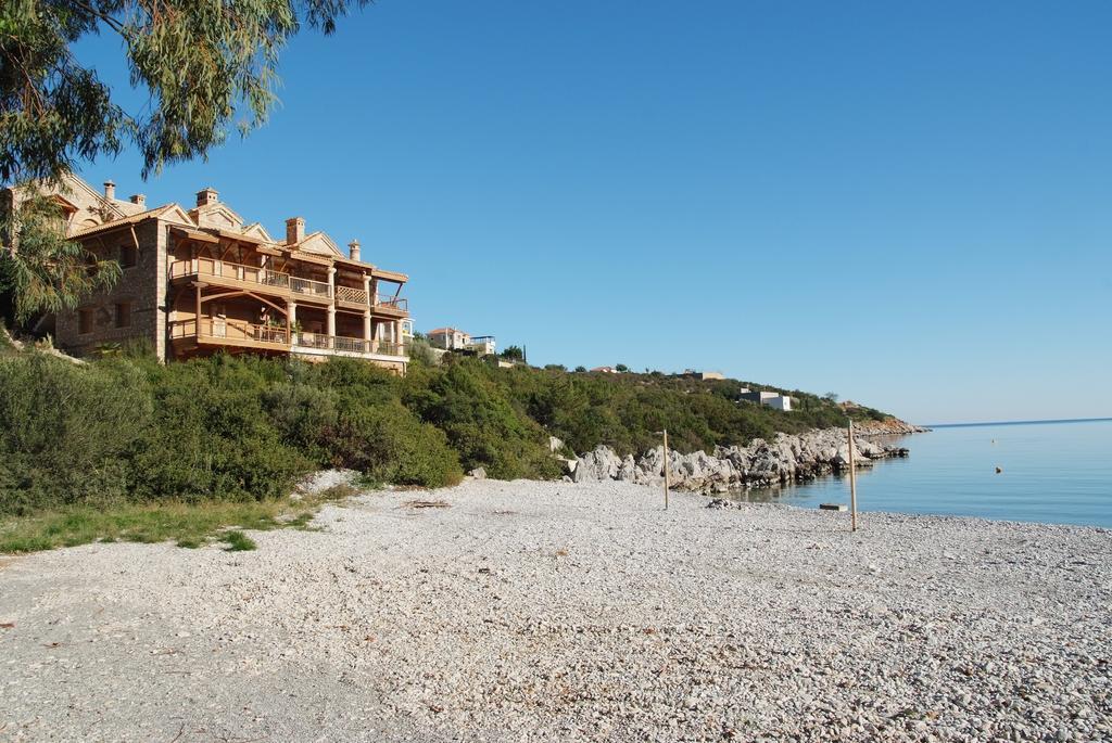 Secret Arcadia Bay - Maisonette Breathtaking Sea & Mountain View-Just On The Beach Agios Andreas  Екстер'єр фото
