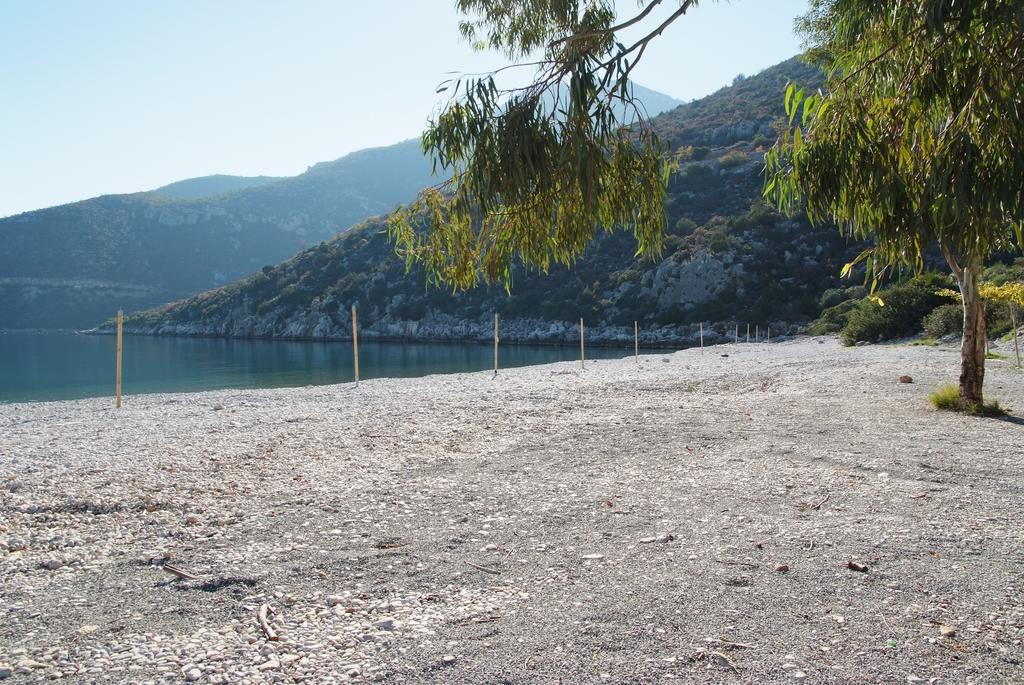 Secret Arcadia Bay - Maisonette Breathtaking Sea & Mountain View-Just On The Beach Agios Andreas  Екстер'єр фото